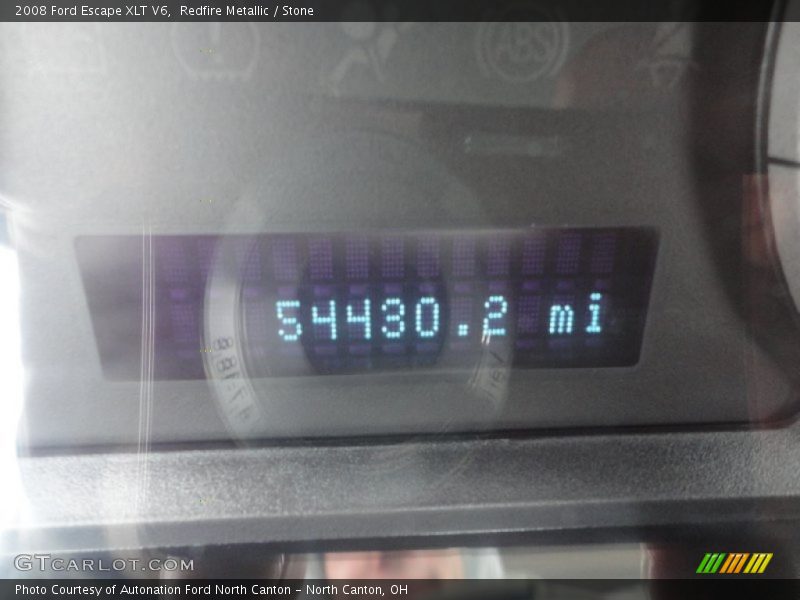 Redfire Metallic / Stone 2008 Ford Escape XLT V6