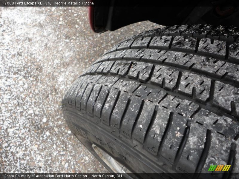 Redfire Metallic / Stone 2008 Ford Escape XLT V6