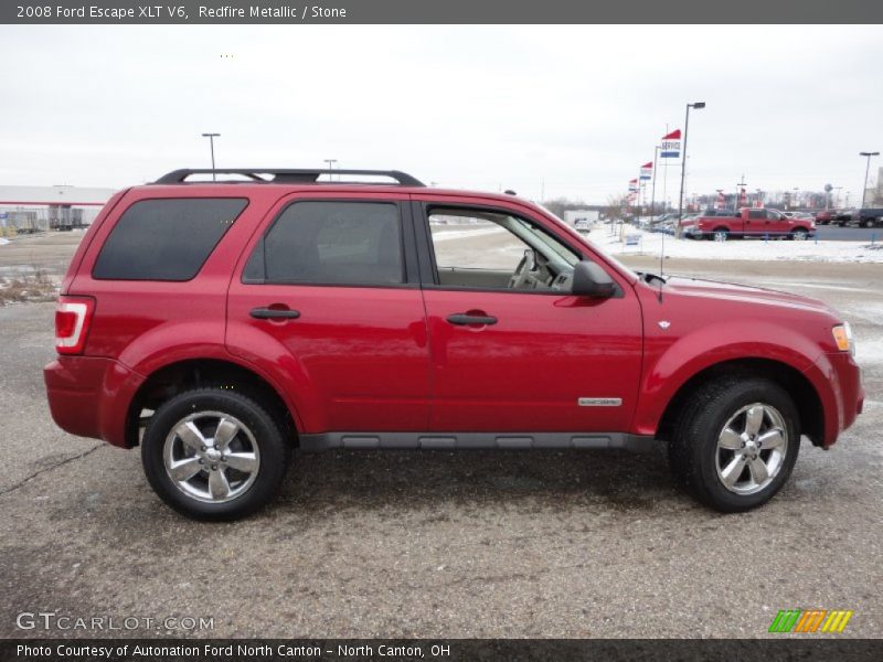 Redfire Metallic / Stone 2008 Ford Escape XLT V6