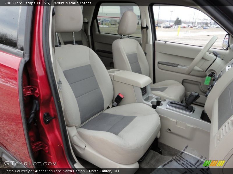 Redfire Metallic / Stone 2008 Ford Escape XLT V6