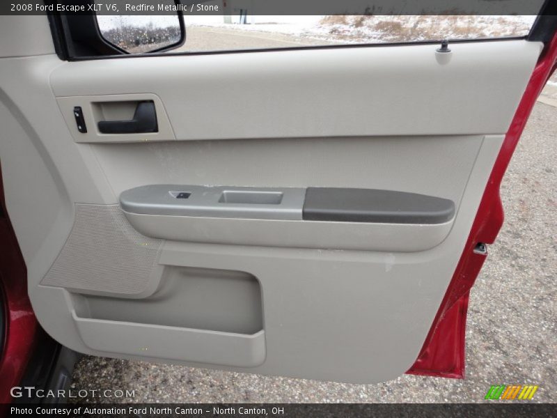 Redfire Metallic / Stone 2008 Ford Escape XLT V6