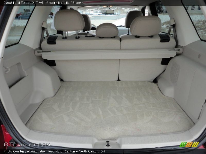 Redfire Metallic / Stone 2008 Ford Escape XLT V6