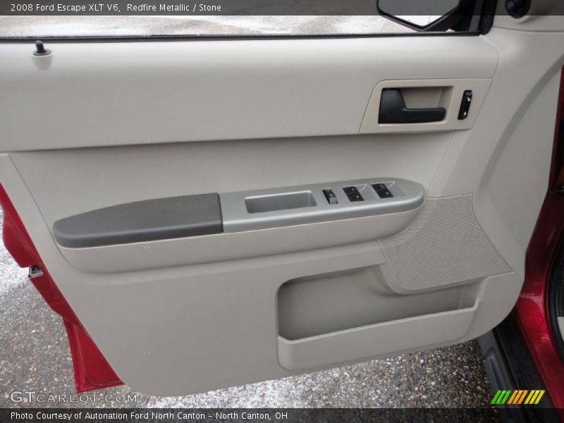 Redfire Metallic / Stone 2008 Ford Escape XLT V6