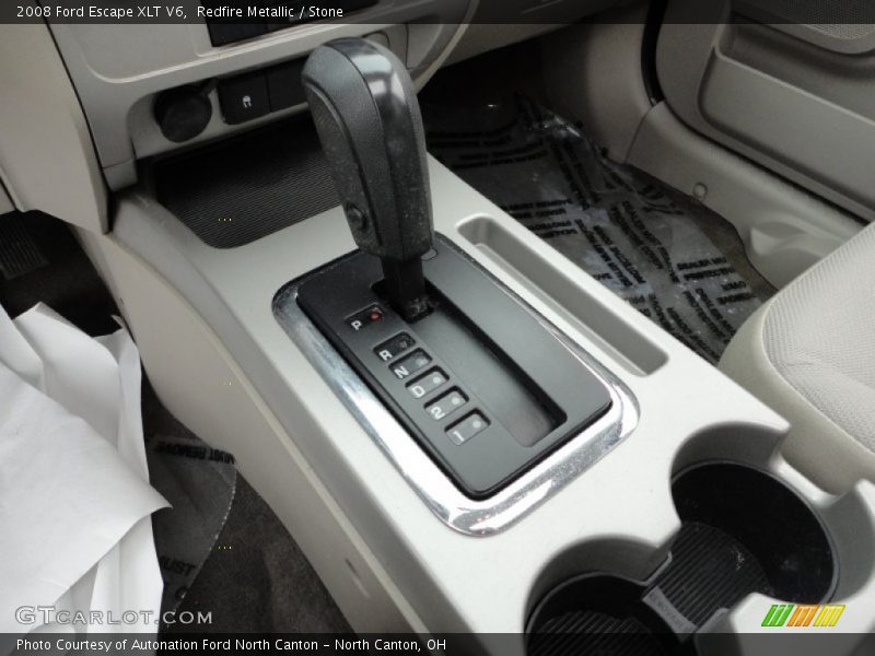 Redfire Metallic / Stone 2008 Ford Escape XLT V6