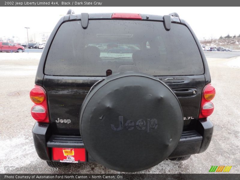 Black / Dark Slate Gray 2002 Jeep Liberty Limited 4x4