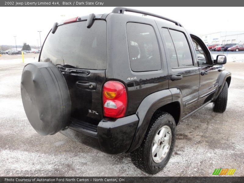 Black / Dark Slate Gray 2002 Jeep Liberty Limited 4x4