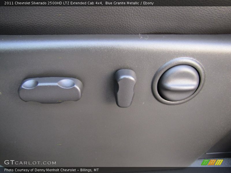 Blue Granite Metallic / Ebony 2011 Chevrolet Silverado 2500HD LTZ Extended Cab 4x4