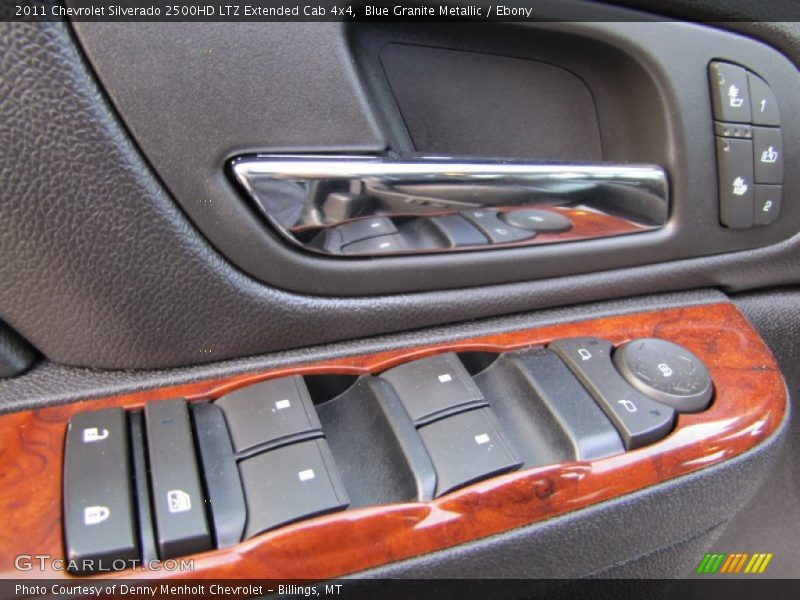 Controls of 2011 Silverado 2500HD LTZ Extended Cab 4x4