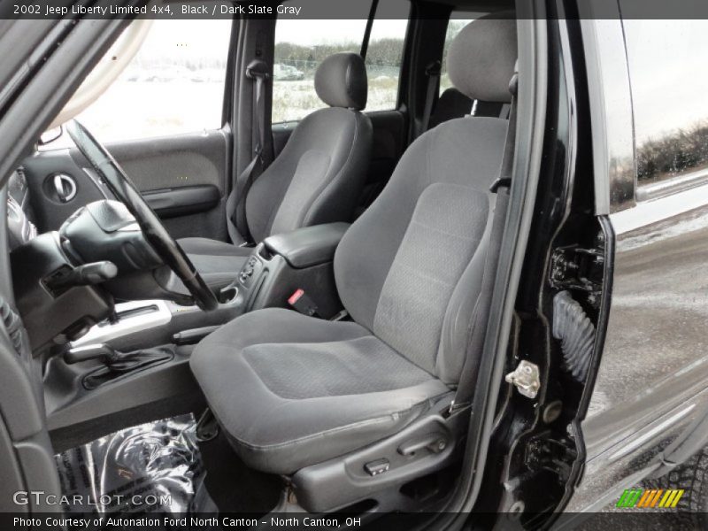 Black / Dark Slate Gray 2002 Jeep Liberty Limited 4x4