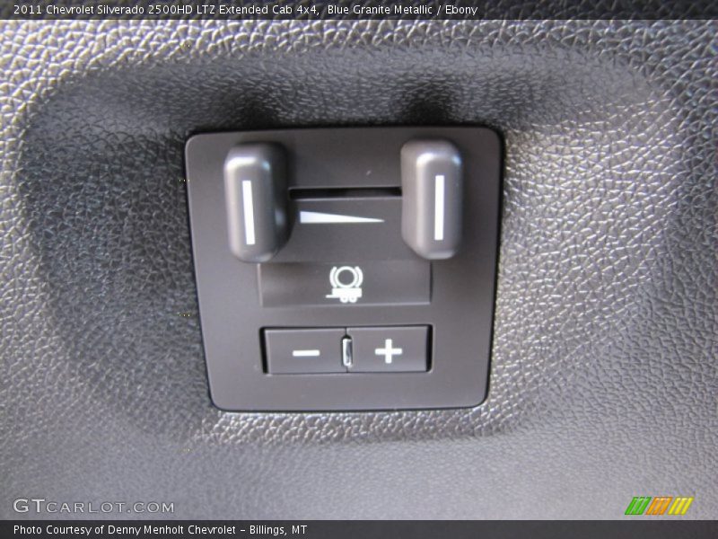 Blue Granite Metallic / Ebony 2011 Chevrolet Silverado 2500HD LTZ Extended Cab 4x4