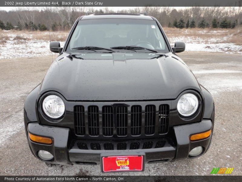 Black / Dark Slate Gray 2002 Jeep Liberty Limited 4x4