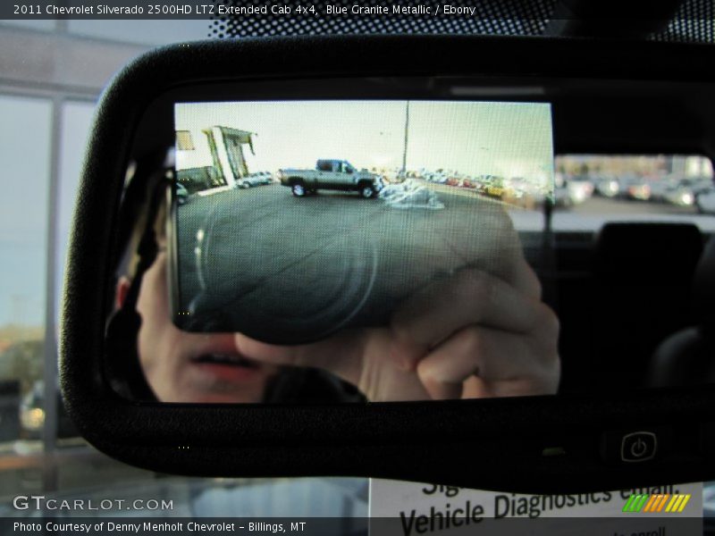 Blue Granite Metallic / Ebony 2011 Chevrolet Silverado 2500HD LTZ Extended Cab 4x4