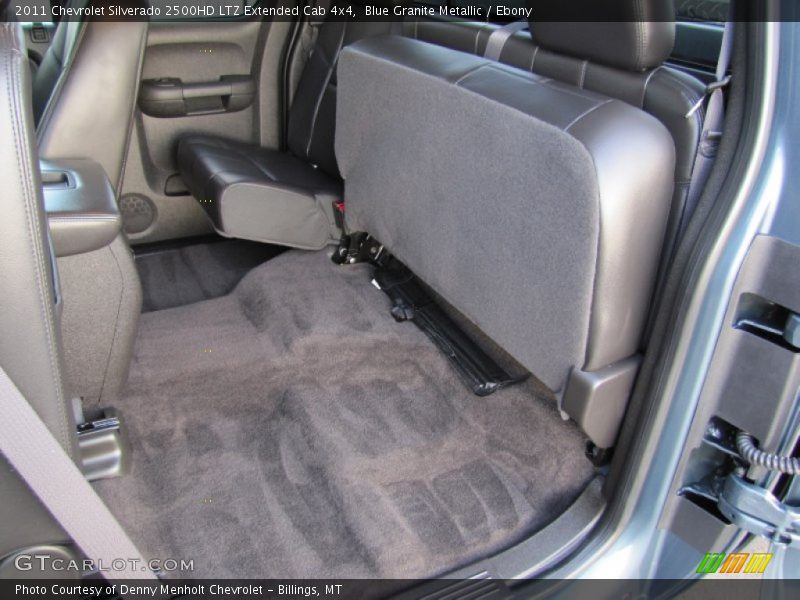  2011 Silverado 2500HD LTZ Extended Cab 4x4 Ebony Interior
