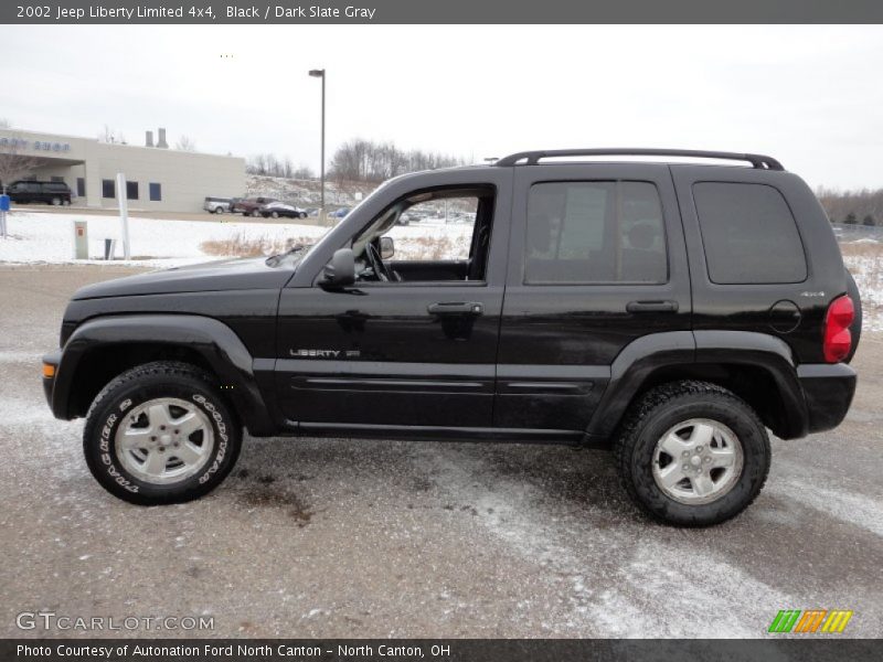 Black / Dark Slate Gray 2002 Jeep Liberty Limited 4x4