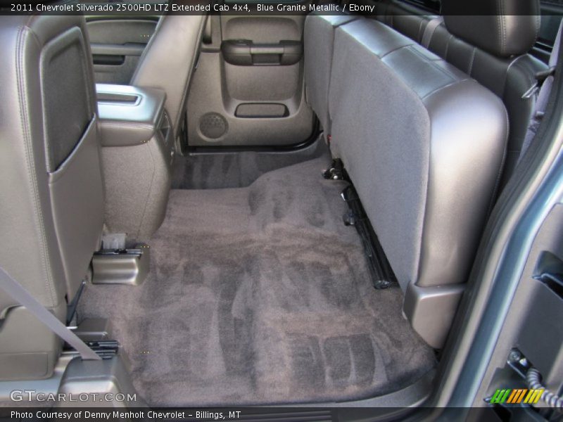  2011 Silverado 2500HD LTZ Extended Cab 4x4 Ebony Interior