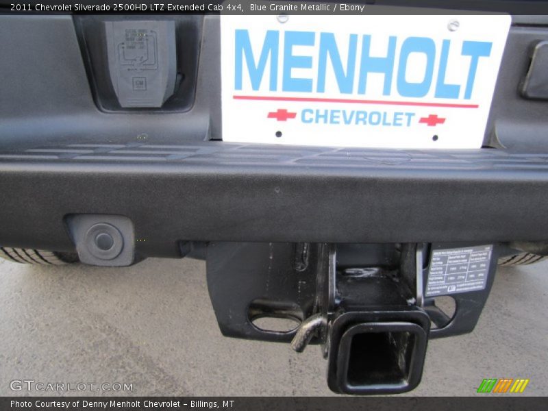 Blue Granite Metallic / Ebony 2011 Chevrolet Silverado 2500HD LTZ Extended Cab 4x4