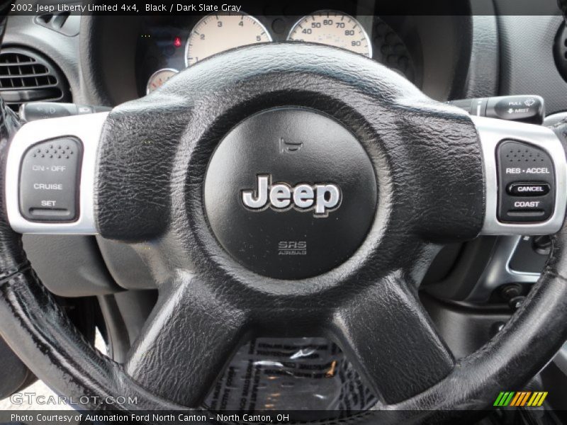 Black / Dark Slate Gray 2002 Jeep Liberty Limited 4x4