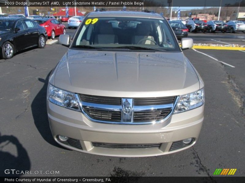 Light Sandstone Metallic / Pastel Pebble Beige 2009 Dodge Journey SXT AWD
