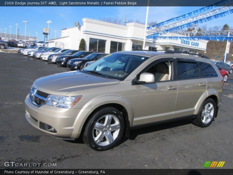 Light Sandstone Metallic / Pastel Pebble Beige 2009 Dodge Journey SXT AWD