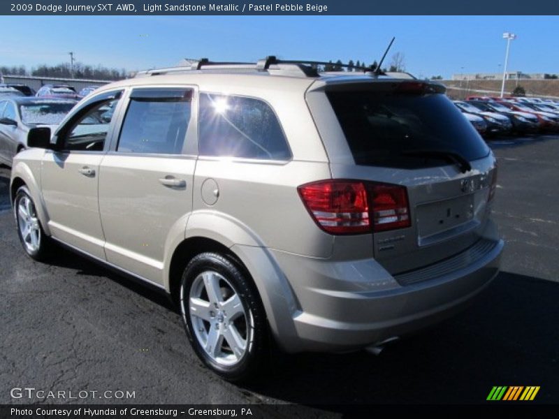 Light Sandstone Metallic / Pastel Pebble Beige 2009 Dodge Journey SXT AWD