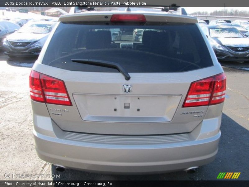 Light Sandstone Metallic / Pastel Pebble Beige 2009 Dodge Journey SXT AWD