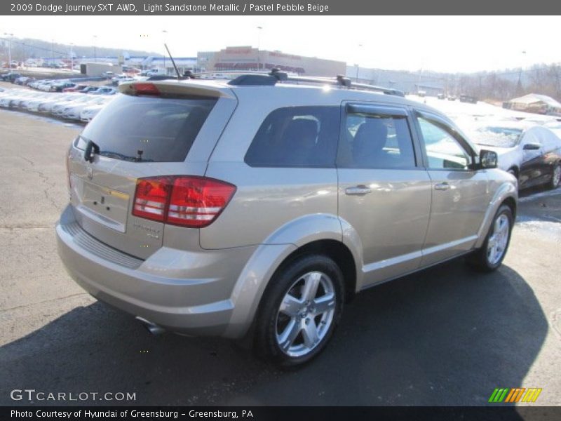Light Sandstone Metallic / Pastel Pebble Beige 2009 Dodge Journey SXT AWD