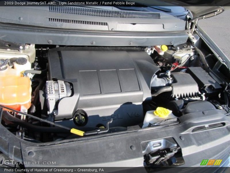 Light Sandstone Metallic / Pastel Pebble Beige 2009 Dodge Journey SXT AWD