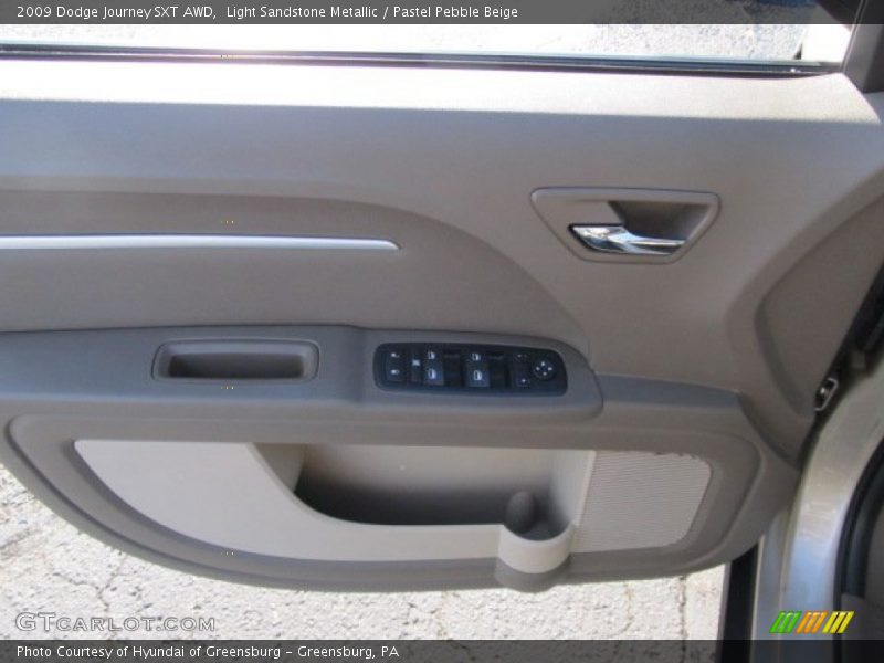 Light Sandstone Metallic / Pastel Pebble Beige 2009 Dodge Journey SXT AWD