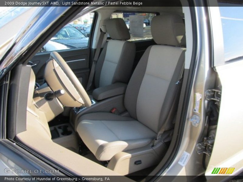 Light Sandstone Metallic / Pastel Pebble Beige 2009 Dodge Journey SXT AWD
