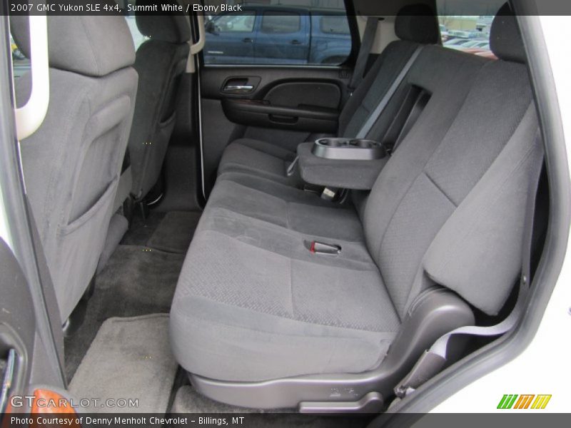  2007 Yukon SLE 4x4 Ebony Black Interior