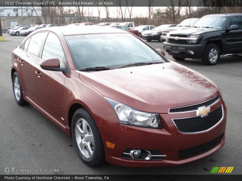 Autumn Red Metallic / Jet Black 2012 Chevrolet Cruze LT/RS