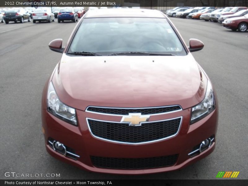 Autumn Red Metallic / Jet Black 2012 Chevrolet Cruze LT/RS