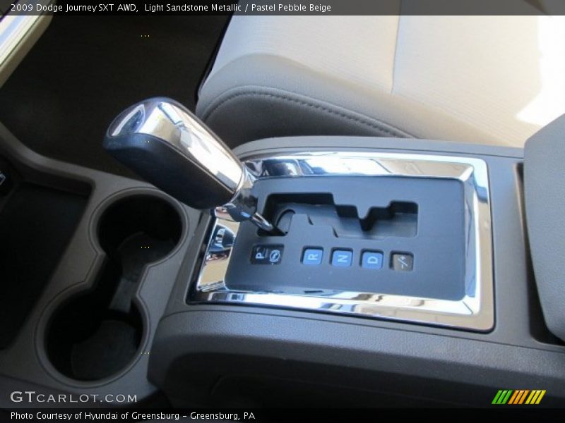 Light Sandstone Metallic / Pastel Pebble Beige 2009 Dodge Journey SXT AWD