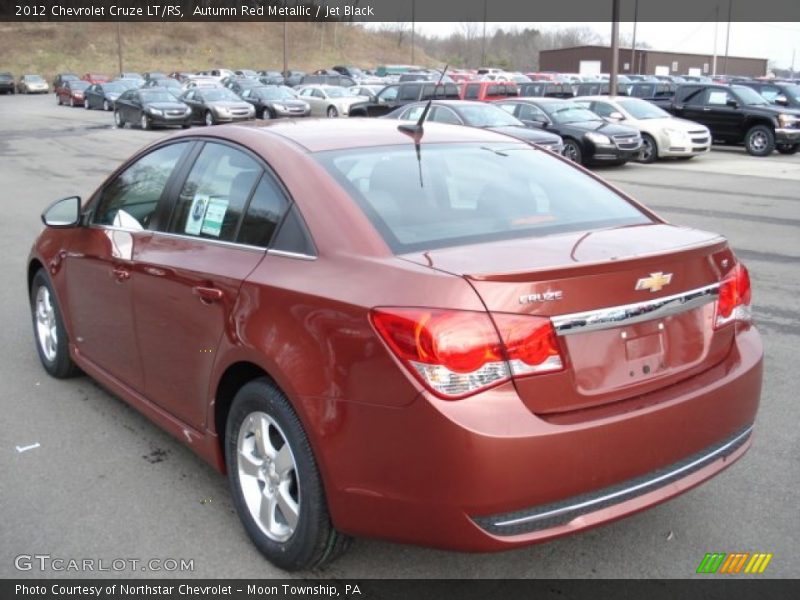 Autumn Red Metallic / Jet Black 2012 Chevrolet Cruze LT/RS