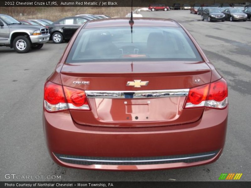 Autumn Red Metallic / Jet Black 2012 Chevrolet Cruze LT/RS