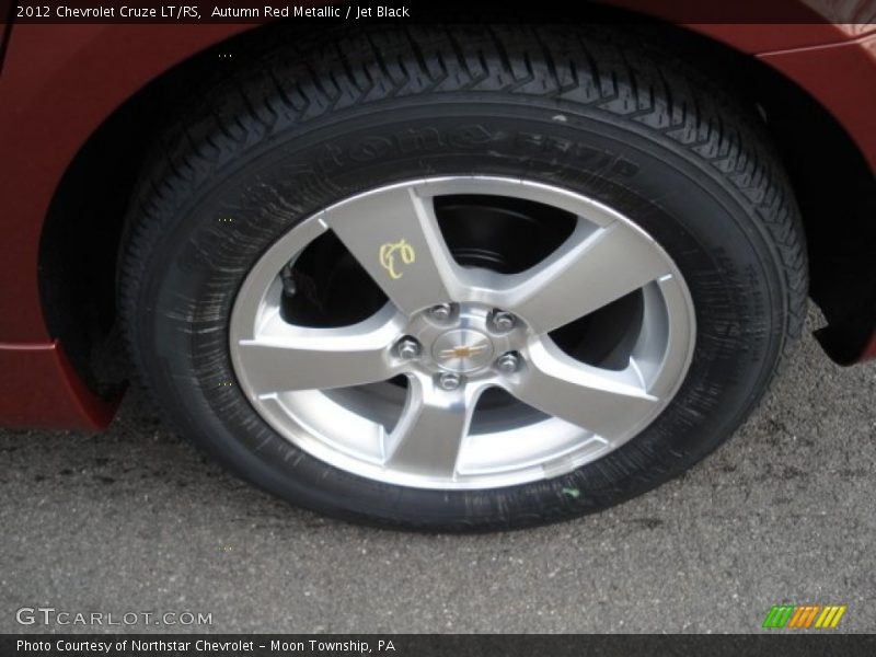 Autumn Red Metallic / Jet Black 2012 Chevrolet Cruze LT/RS