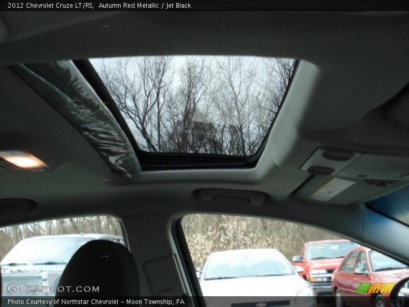 Autumn Red Metallic / Jet Black 2012 Chevrolet Cruze LT/RS