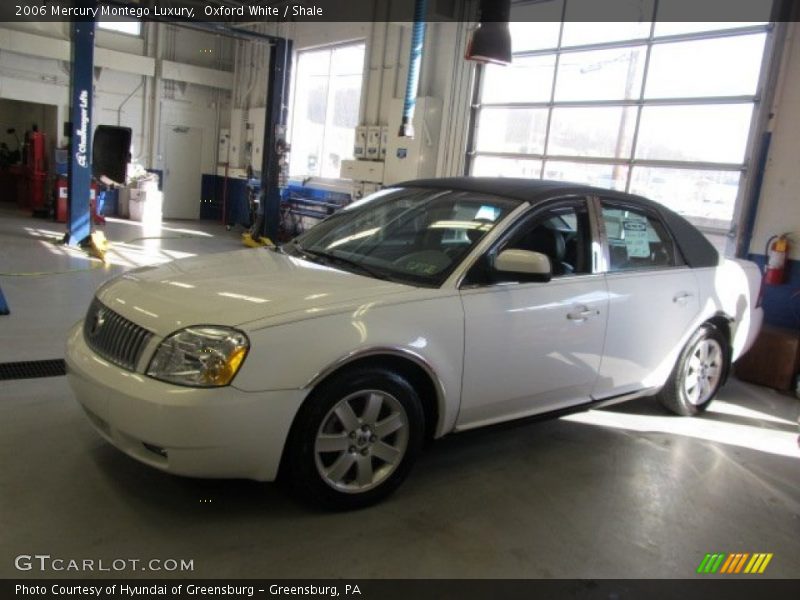 Oxford White / Shale 2006 Mercury Montego Luxury