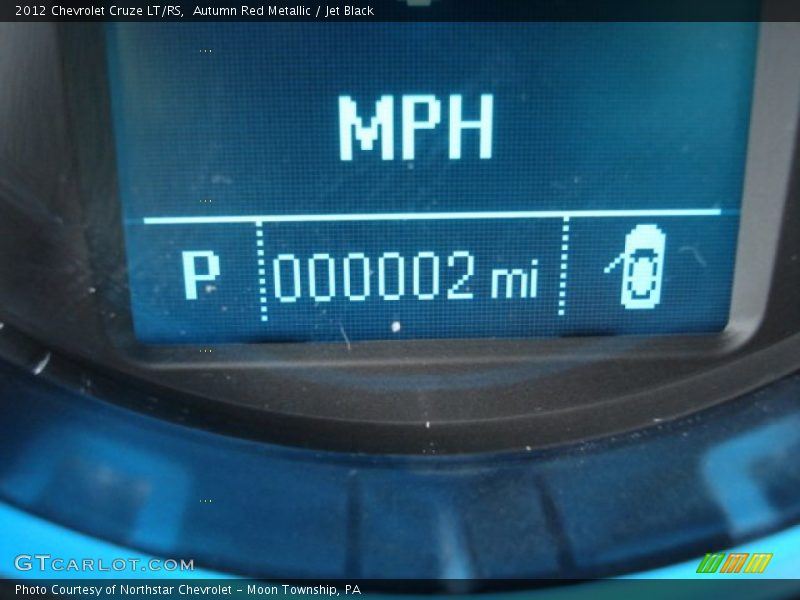Autumn Red Metallic / Jet Black 2012 Chevrolet Cruze LT/RS