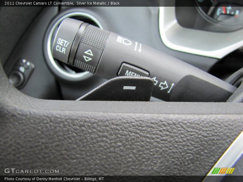 Silver Ice Metallic / Black 2011 Chevrolet Camaro LT Convertible