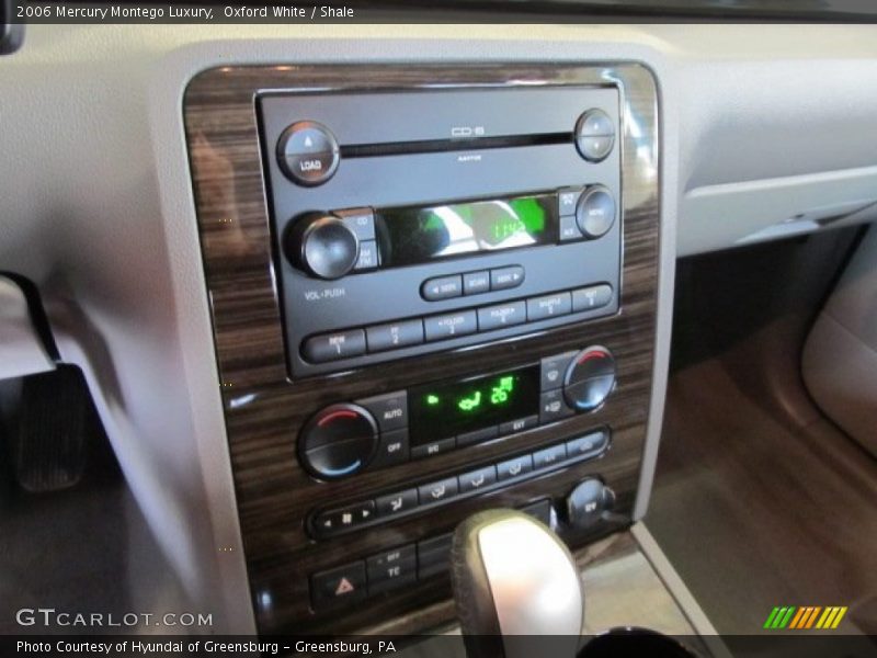 Controls of 2006 Montego Luxury