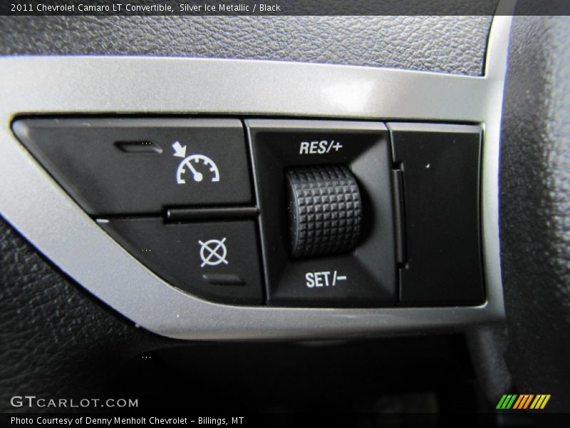 Silver Ice Metallic / Black 2011 Chevrolet Camaro LT Convertible