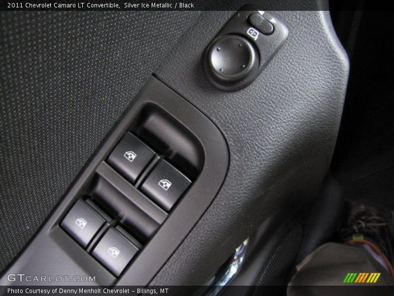 Silver Ice Metallic / Black 2011 Chevrolet Camaro LT Convertible