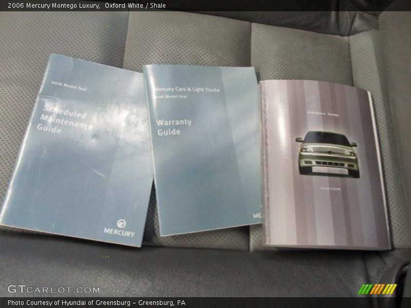 Oxford White / Shale 2006 Mercury Montego Luxury