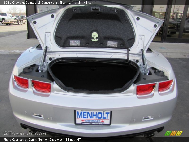 Silver Ice Metallic / Black 2011 Chevrolet Camaro LT Convertible