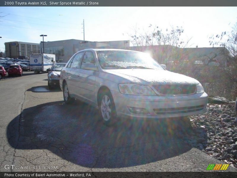 Silver Spruce Metallic / Stone 2000 Toyota Avalon XLS
