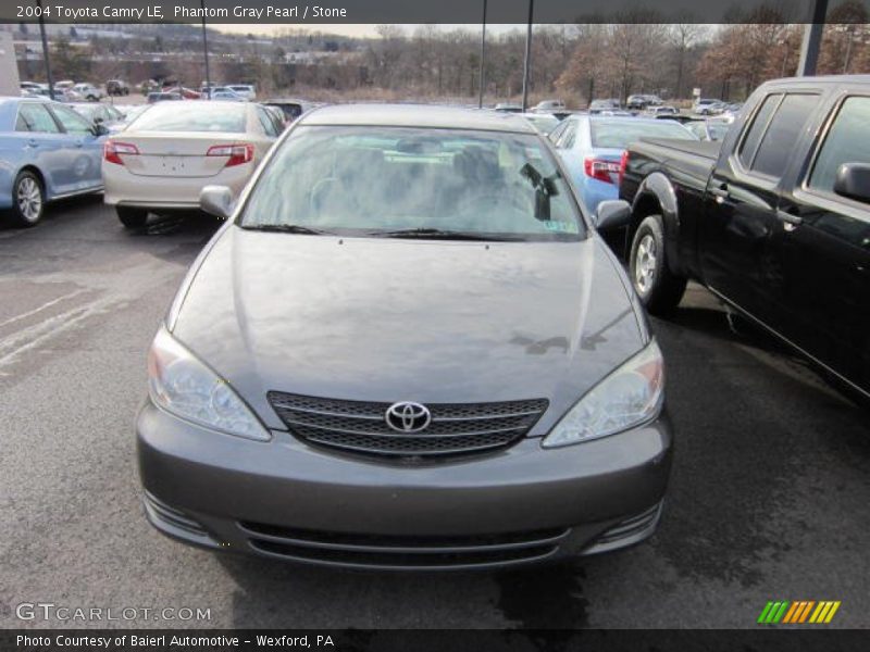 Phantom Gray Pearl / Stone 2004 Toyota Camry LE