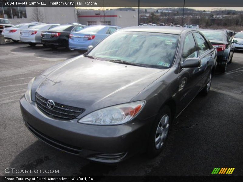 Phantom Gray Pearl / Stone 2004 Toyota Camry LE