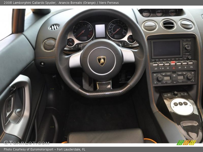 Dashboard of 2008 Gallardo Spyder