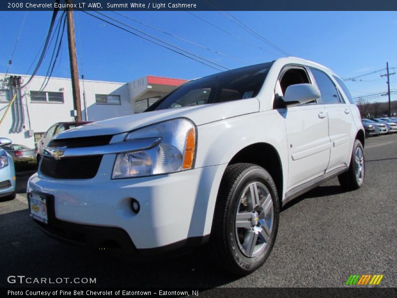 Summit White / Light Cashmere 2008 Chevrolet Equinox LT AWD